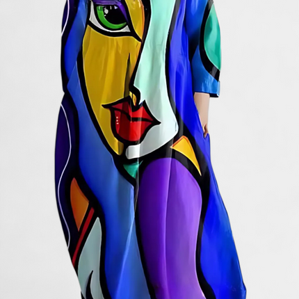 Isalinde | Comfortable V-Neck Dress