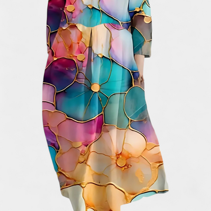 Isalinde | Comfortable V-Neck Dress