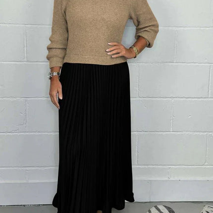 Kirstin | Elegant Pleated Two-Piece Set