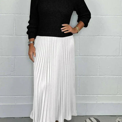 Kirstin | Elegant Pleated Two-Piece Set