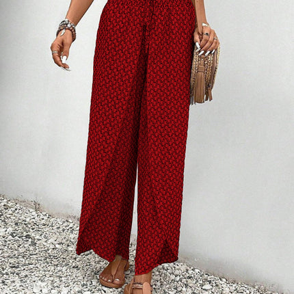 Women’s Trousers | Wide Leg Elastic Waist