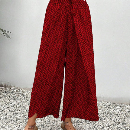 Women’s Trousers | Wide Leg Elastic Waist