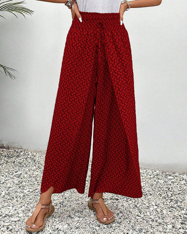 Women’s Trousers | Wide Leg Elastic Waist