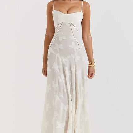 Women’s Summer Dress | Open Back Maxi