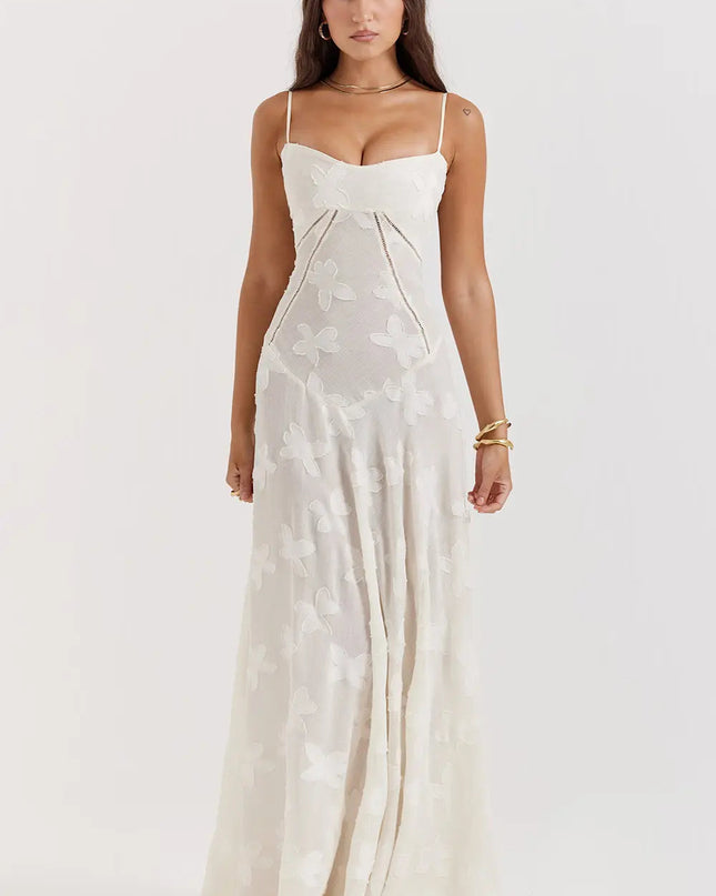 Women’s Summer Dress | Open Back Maxi