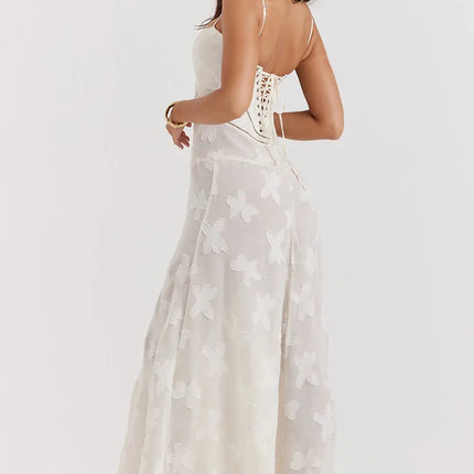 Women’s Summer Dress | Open Back Maxi