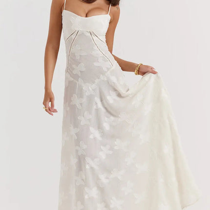 Women’s Summer Dress | Open Back Maxi