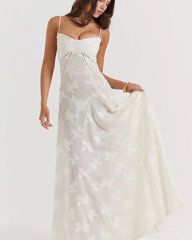 Women’s Summer Dress | Open Back Maxi