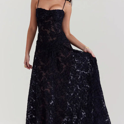 Women’s Summer Dress | Open Back Maxi