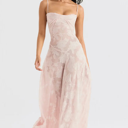 Women’s Summer Dress | Open Back Maxi
