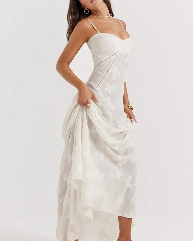 Women’s Summer Dress | Open Back Maxi