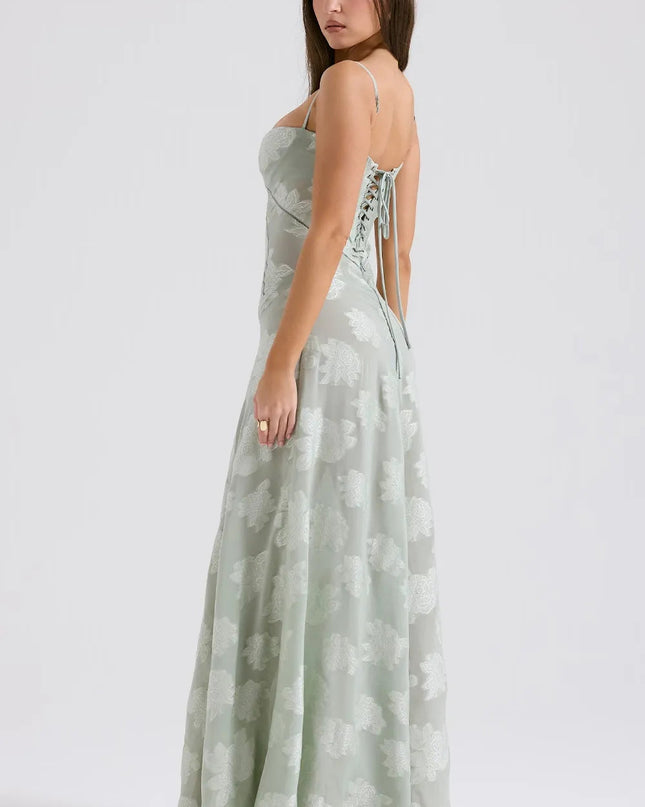 Women’s Summer Dress | Open Back Maxi
