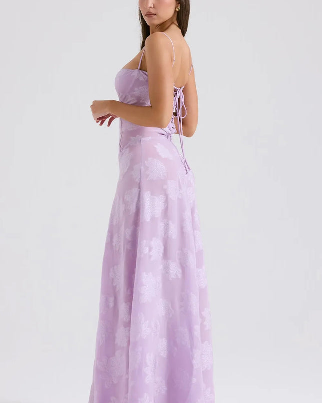 Women’s Summer Dress | Open Back Maxi