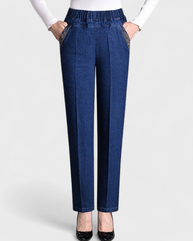 Women’s Jeans | Elastic Waist Pockets
