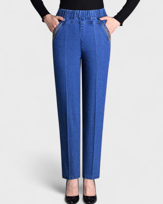 Women’s Jeans | Elastic Waist Pockets
