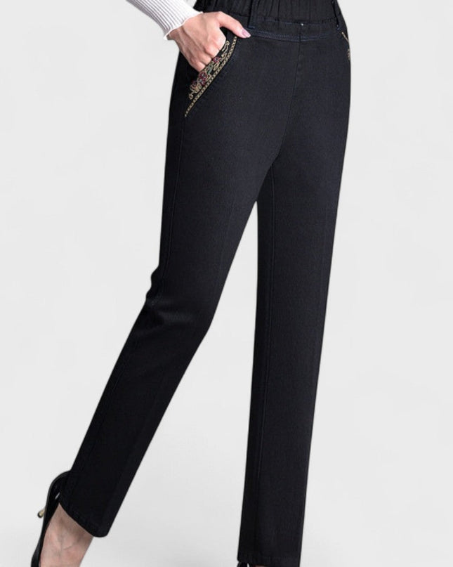 Women’s Jeans | Elastic Waist Pockets