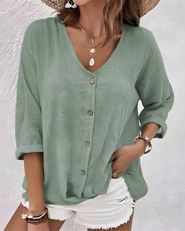 Women’s Blouse | Relaxed Button-Up