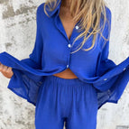 Blue (Almost sold out) / S (8-10)