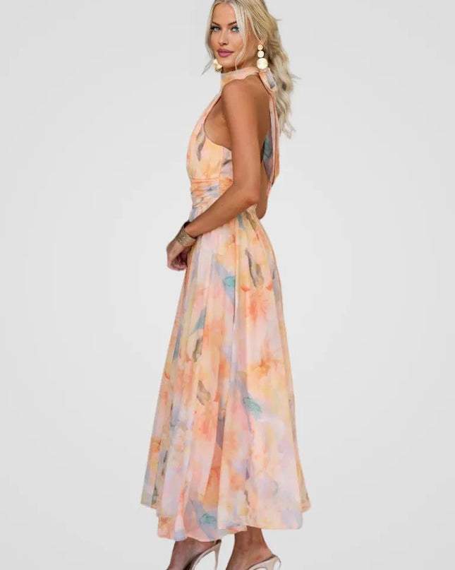 Elviana | Elegant Midi Dress