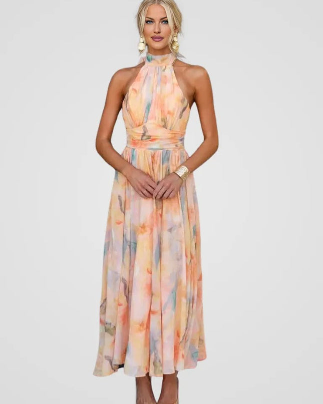 Elviana | Elegant Midi Dress